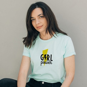 Girl Power -  Organic Vegan T-Shirt Unisex