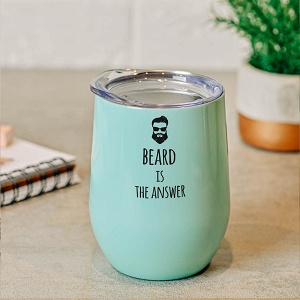 Beard Is The Answer - Κούπα Θερμός 355ml