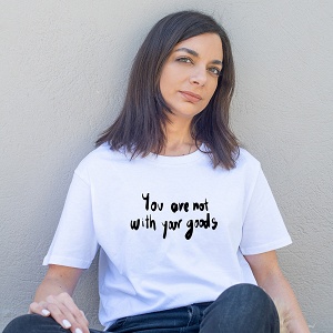 No goods -  Organic Vegan T-Shirt Unisex