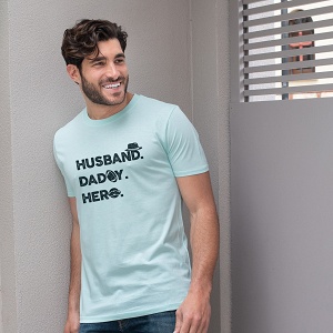 Husband -  Organic Vegan T-Shirt Unisex