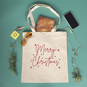 Merry Christmas - Πάνινη Τσάντα
