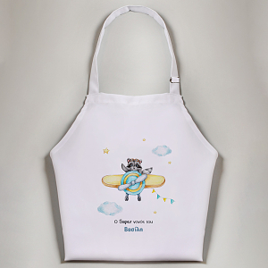 Αεροπλάνο Ρακούν - Ποδιά Νονού