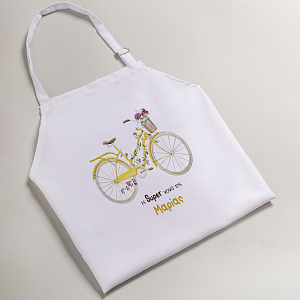 Κίτρινο Ποδήλατο - Ποδιά Νονάς