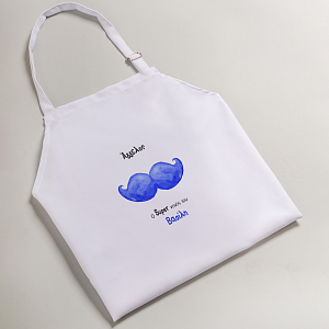 Μπλε Μουστάκι - Ποδιά Νονού