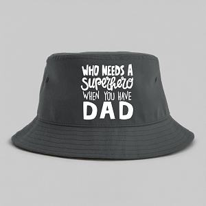 Superhero DAD - Καπέλο Bucket MemoryBox