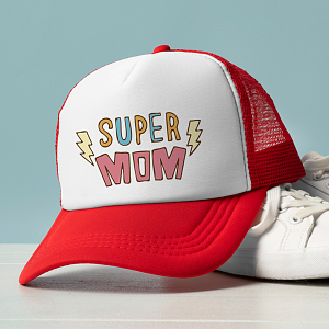 SUPER MOM - Καπέλο Trucker MemoryBox