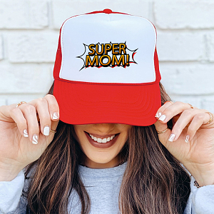SUPER MOM - Καπέλο Trucker MemoryBox