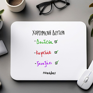 ΧΑΡΟΥΜΕΝΗ ΔΕΥΤΕΡΑ - Mousepad MemoryBox