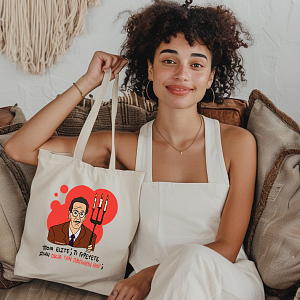 ΠΡΟΓΟΝΩΝ - Πάνινη τσάντα Cult Collection MemoryBox