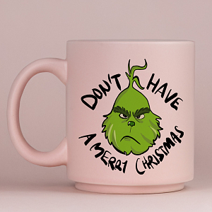 DON'T HAVE A MERRY CHRISTMAS - Κούπα Πούδρα MemoryBox