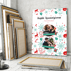 Christmas Pattern - Καμβάς