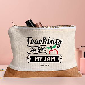 Teaching is my Jam -  Τσαντάκι - Κασετίνα