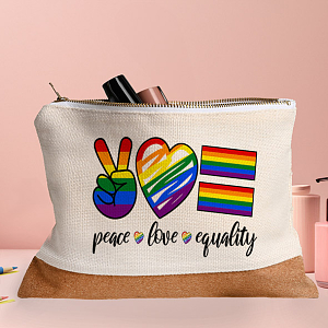 peace - love - equality - Τσαντάκι - Νεσεσέρ