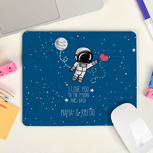 To The Moon - Mousepad