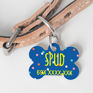 Colourful Dots - Ταυτότητα Κατοικιδίου