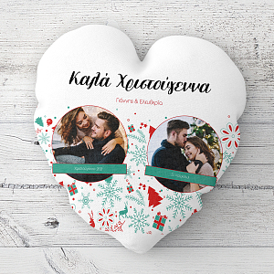 Christmas Pattern - Μαξιλάρι Με Γέμιση