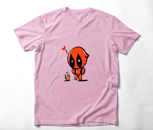 Mew Deadpool - Organic Vegan T-Shirt Unisex