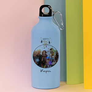 Happy New Year - Ποδηλατικό Μπουκάλι 600 ml