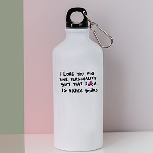 Love You For Your Personality -  Ποδηλατικό Μπουκάλι 600 ml