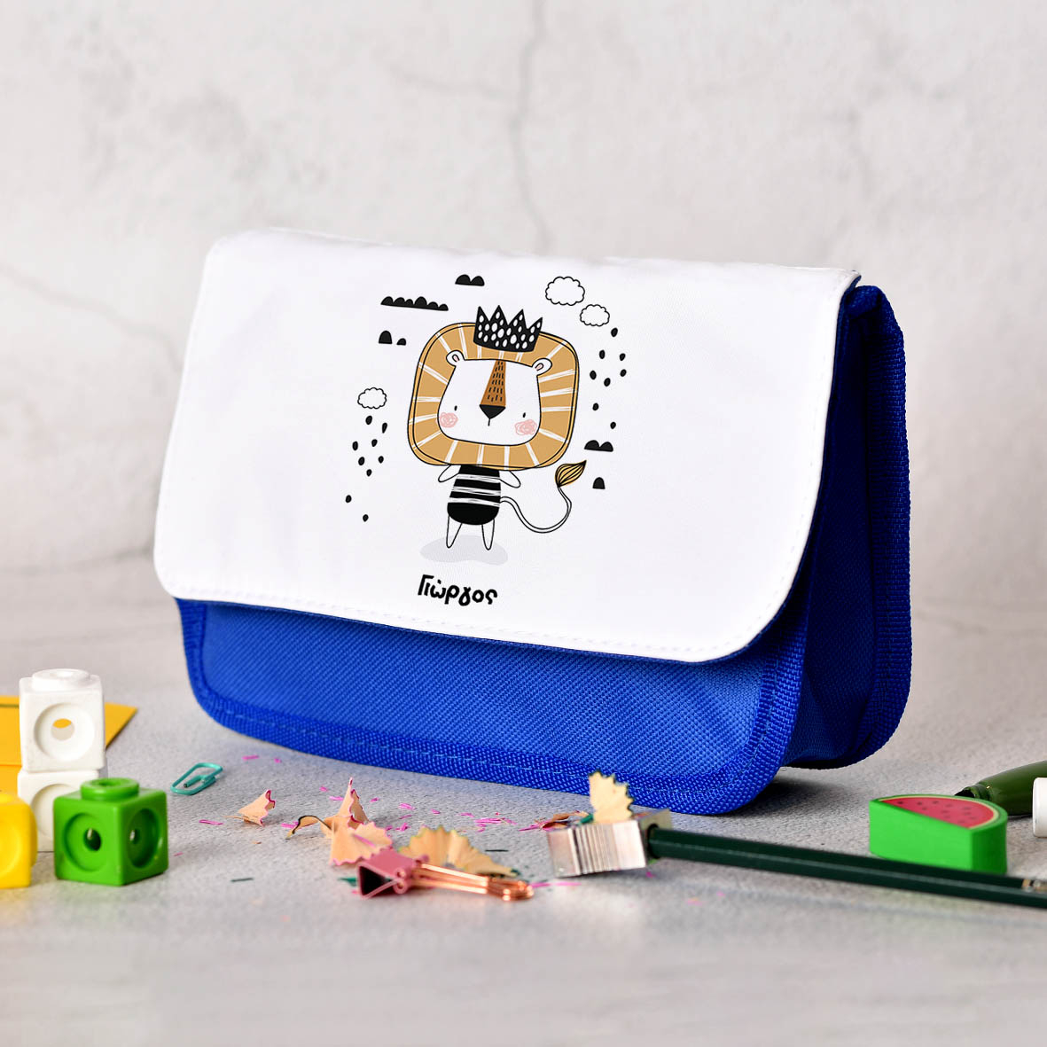 Lion - Κασετίνα Υφασμάτινη