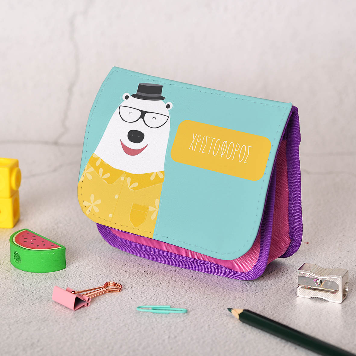 Λευκός Αρκούδος - Πορτοφόλι Παιδικό