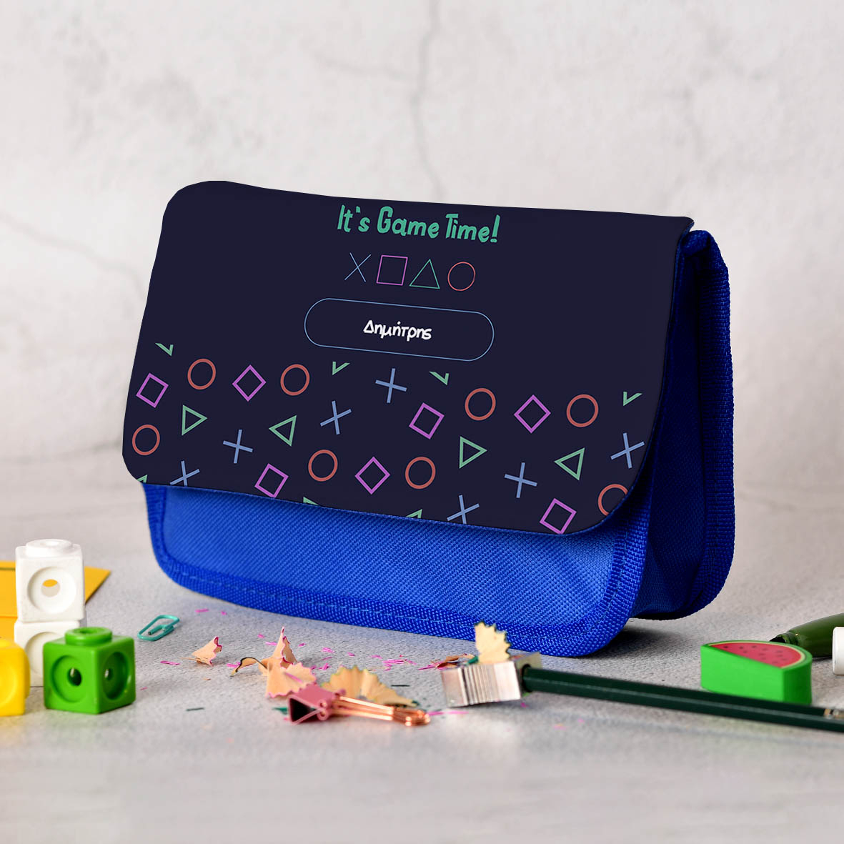 It's Game Time - Κασετίνα Υφασμάτινη