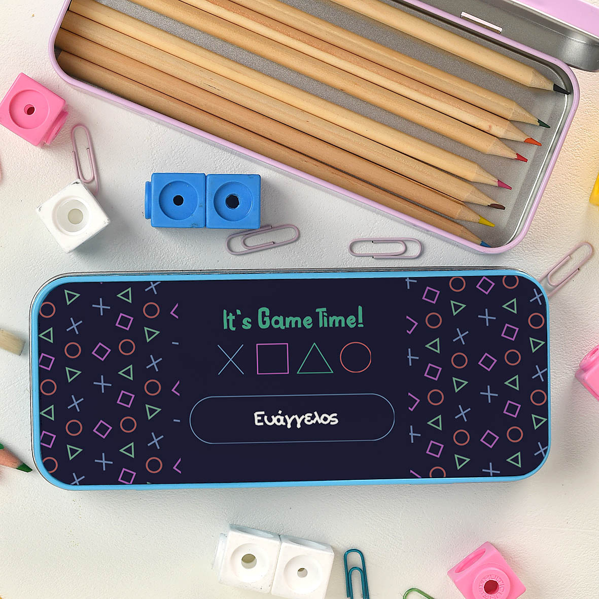 It's Game Time - Κασετίνα Μεταλλική