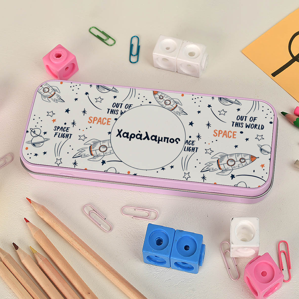 Διάστημα - Κασετίνα Μεταλλική