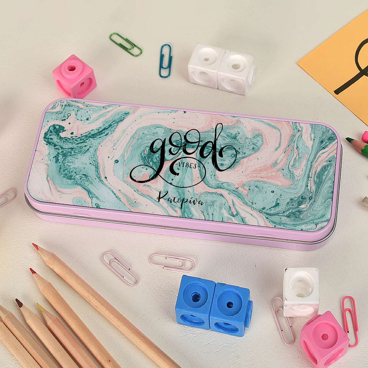 Good Vibes - Κασετίνα Μεταλλική