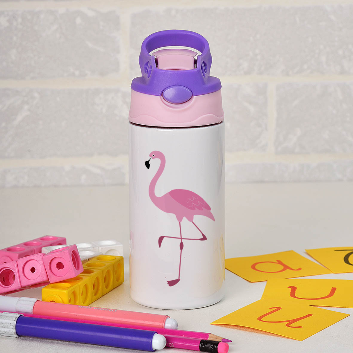 Ροζ Φλαμίνγκο - Παγούρι Θερμός