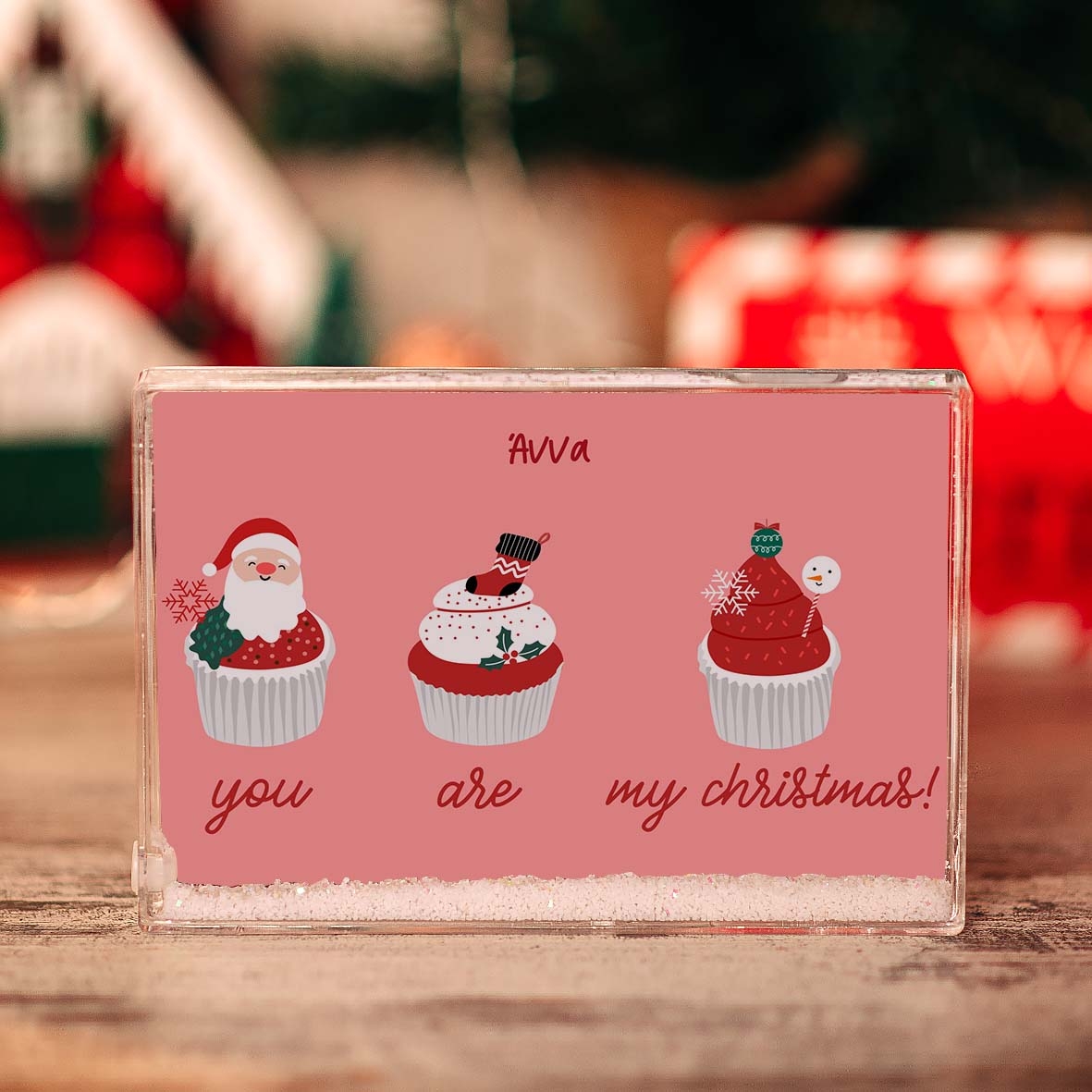 Xmas Cupcakes - Χιονοορνίζα