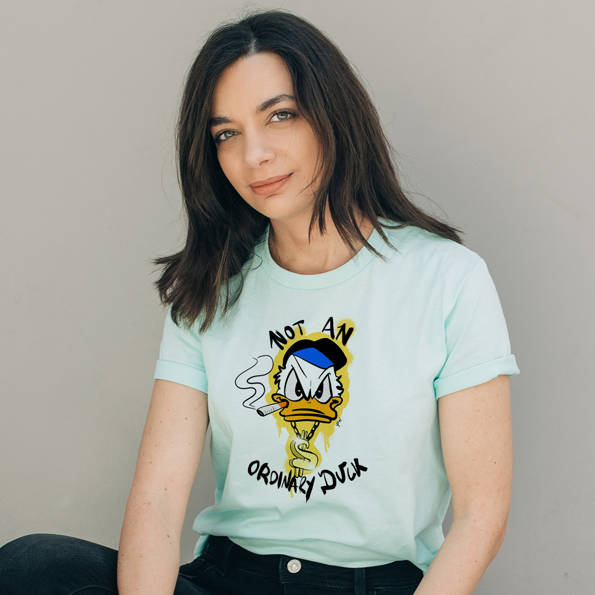 Ordinary Duck - Organic Vegan T-Shirt Unisex
