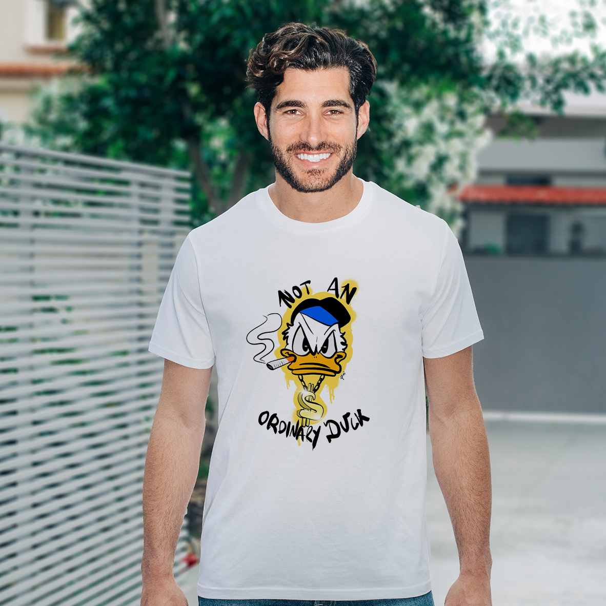 Ordinary Duck - Organic Vegan T-Shirt Unisex