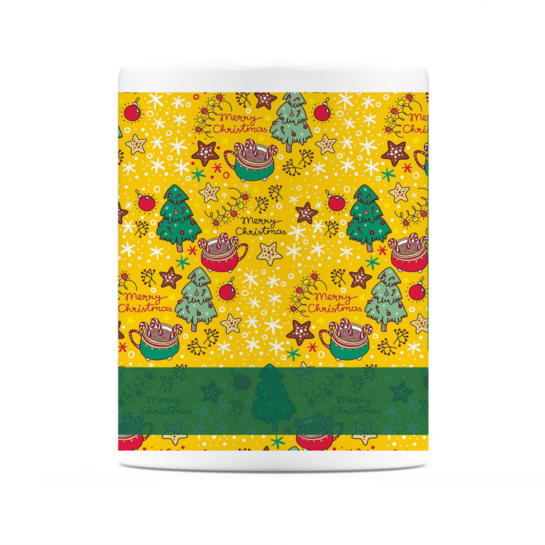 Κίτρινα Χριστούγεννα - Κούπα MemoryBox
