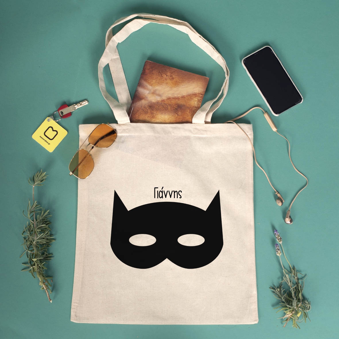 Batman Mask - Πάνινη Τσάντα