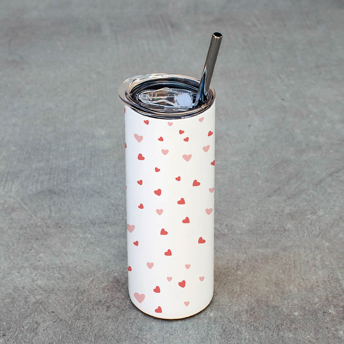 Red Hearts - Ποτήρι Θερμός 600ml