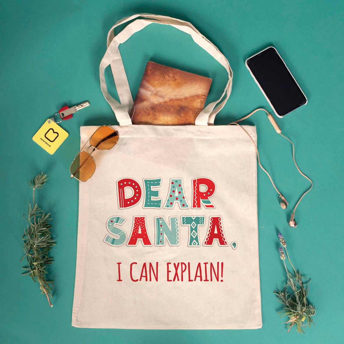 Dear Santa - Πάνινη Τσάντα
