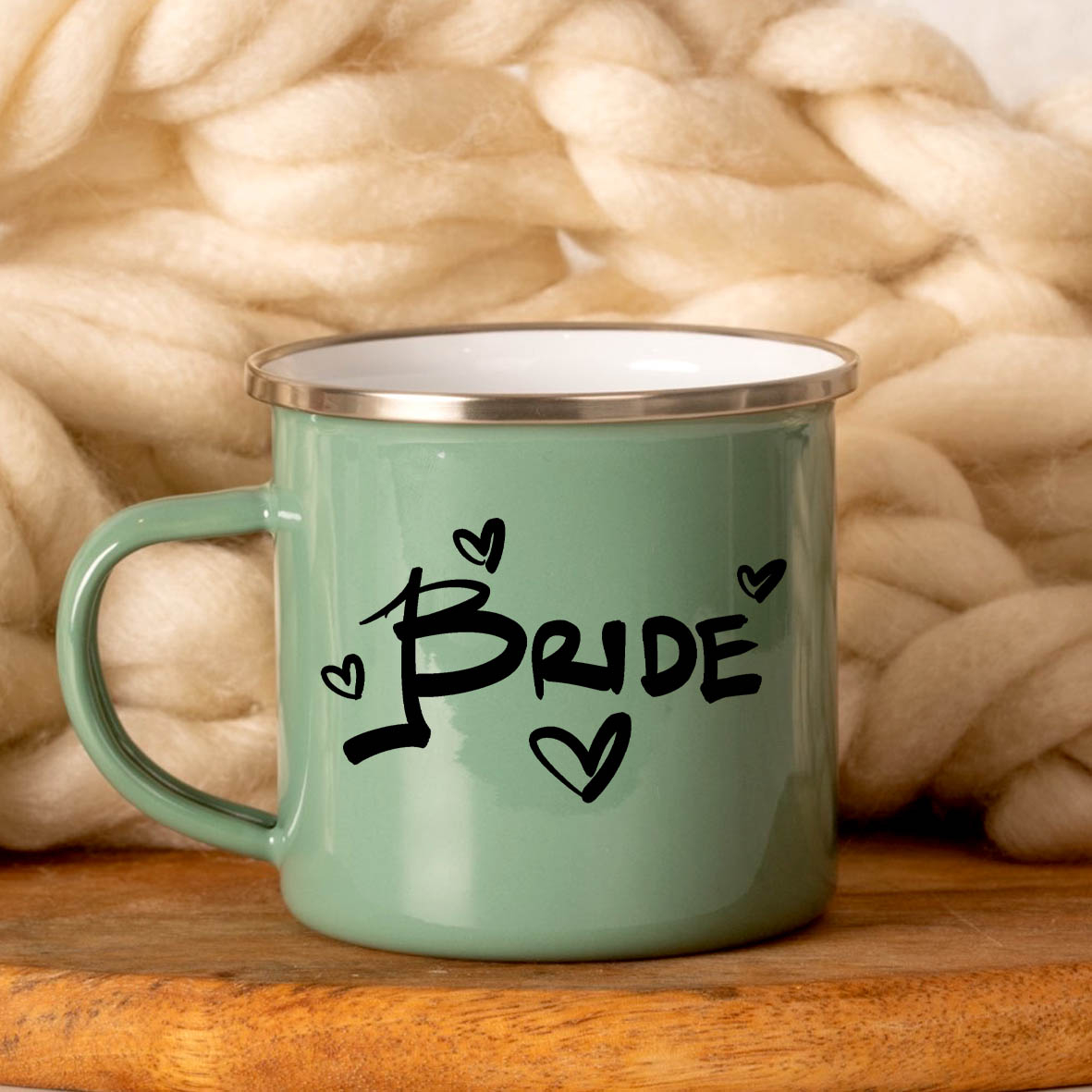 Bride -  Κούπα Vintage Eμαγιέ