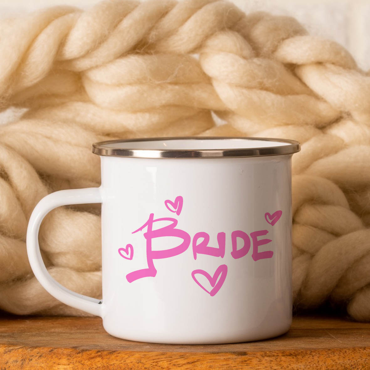 Bride -  Κούπα Vintage Eμαγιέ