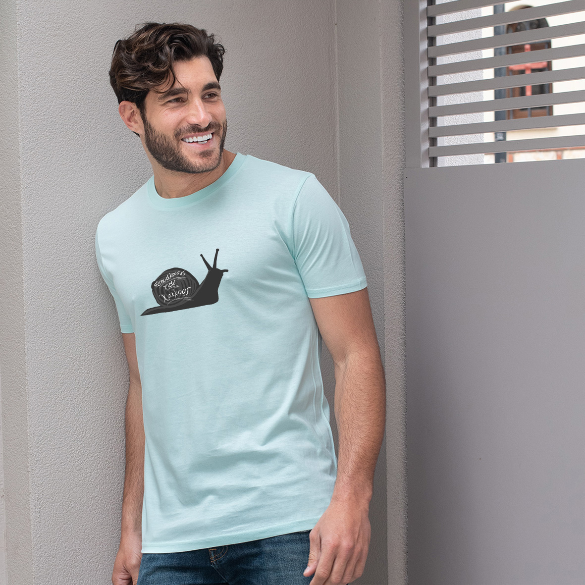 Χοχλιούς -  Organic Vegan T-Shirt Unisex