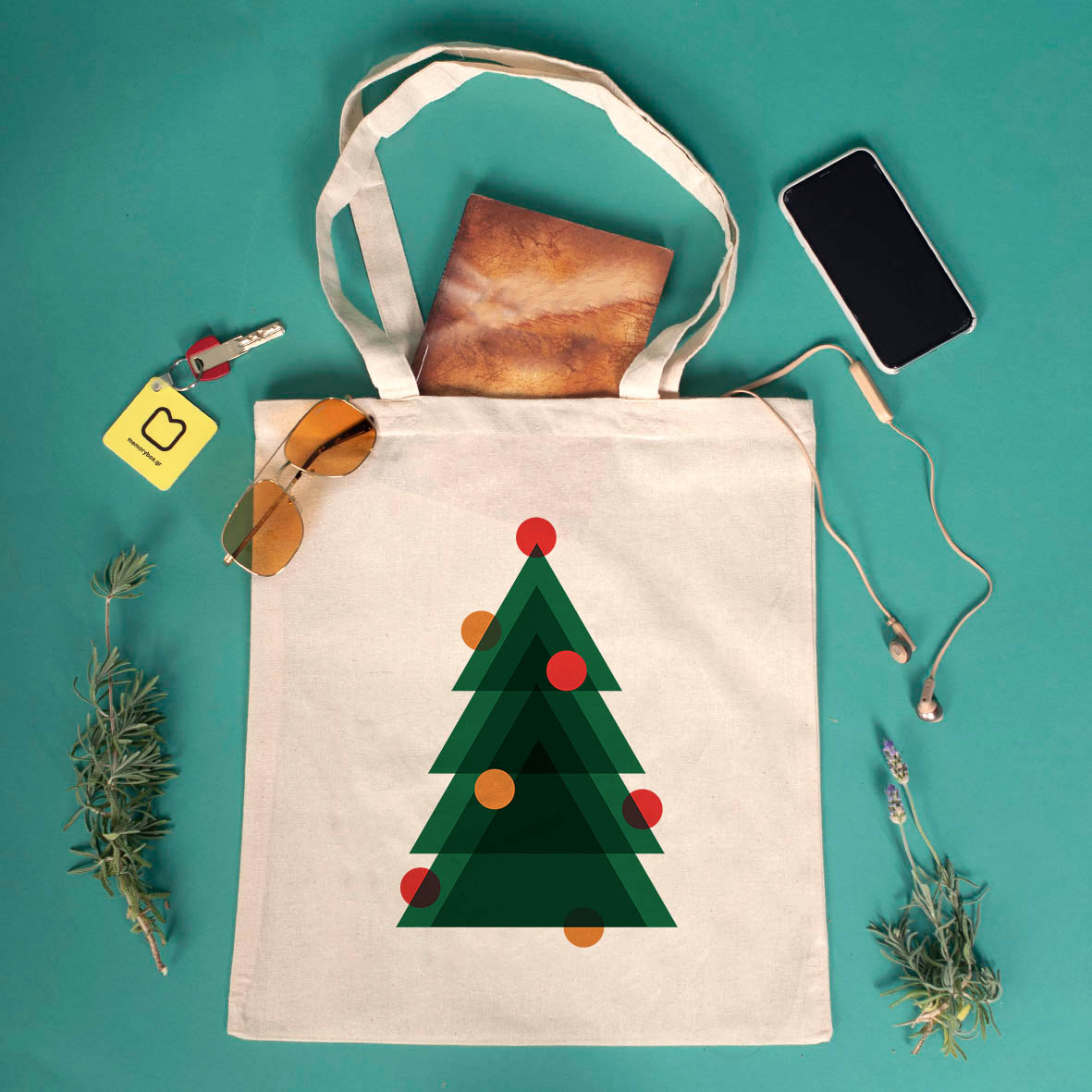 Xmas Tree - Πάνινη Τσάντα