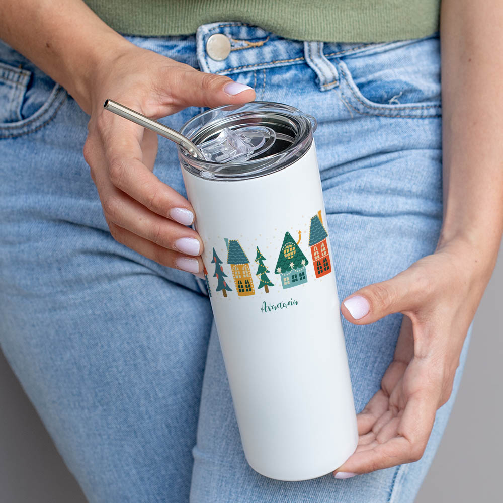 Xmas Town - Ποτήρι Θερμός 600ml