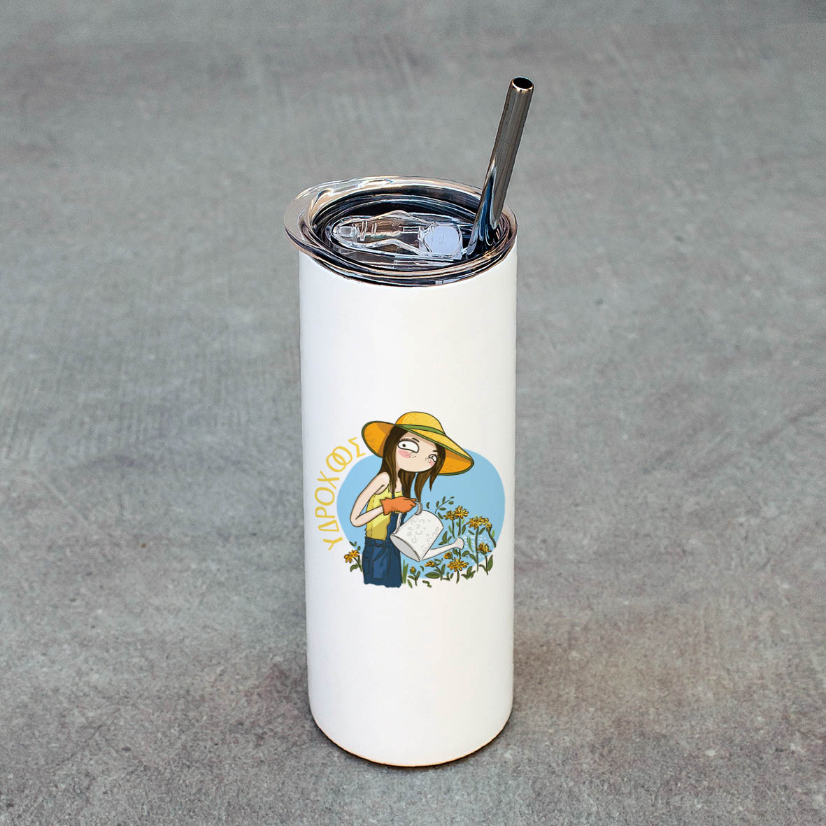 Υδροχόος - Ποτήρι Θερμός 600ml