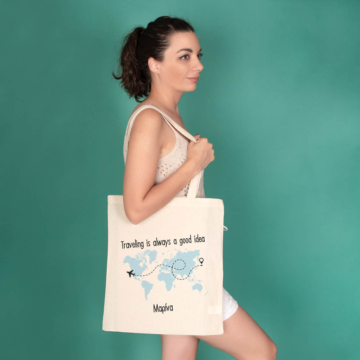 Travel - Πάνινη Τσάντα