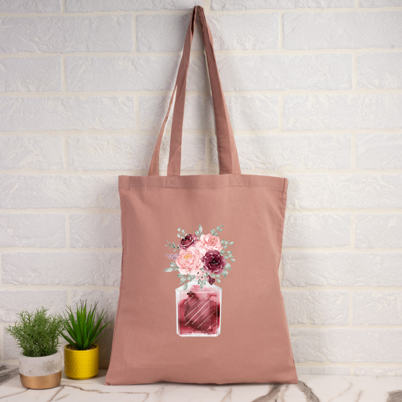 Άρωμα Λουλούδιων - Πάνινη Τσάντα