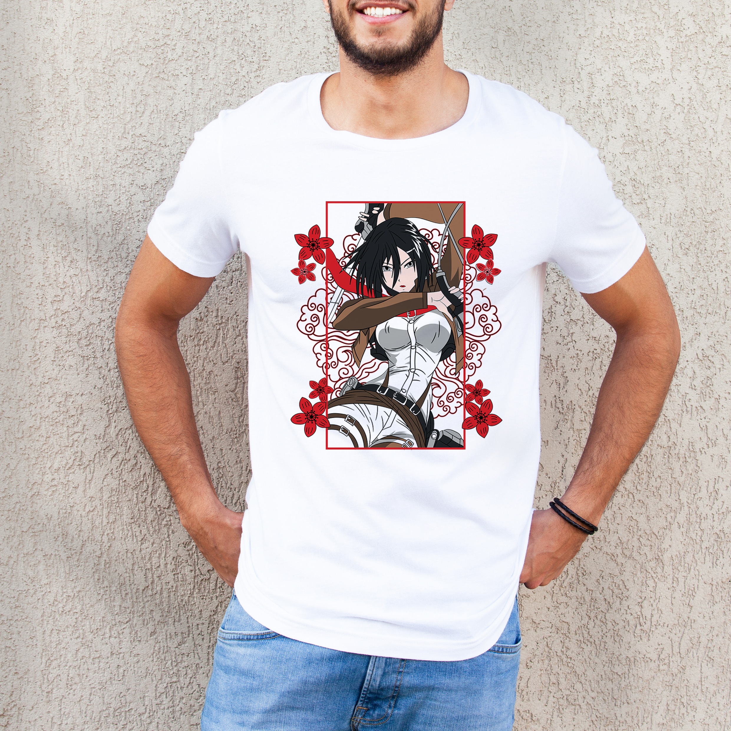 Mikasa Anime -  Organic Vegan T-Shirt Unisex