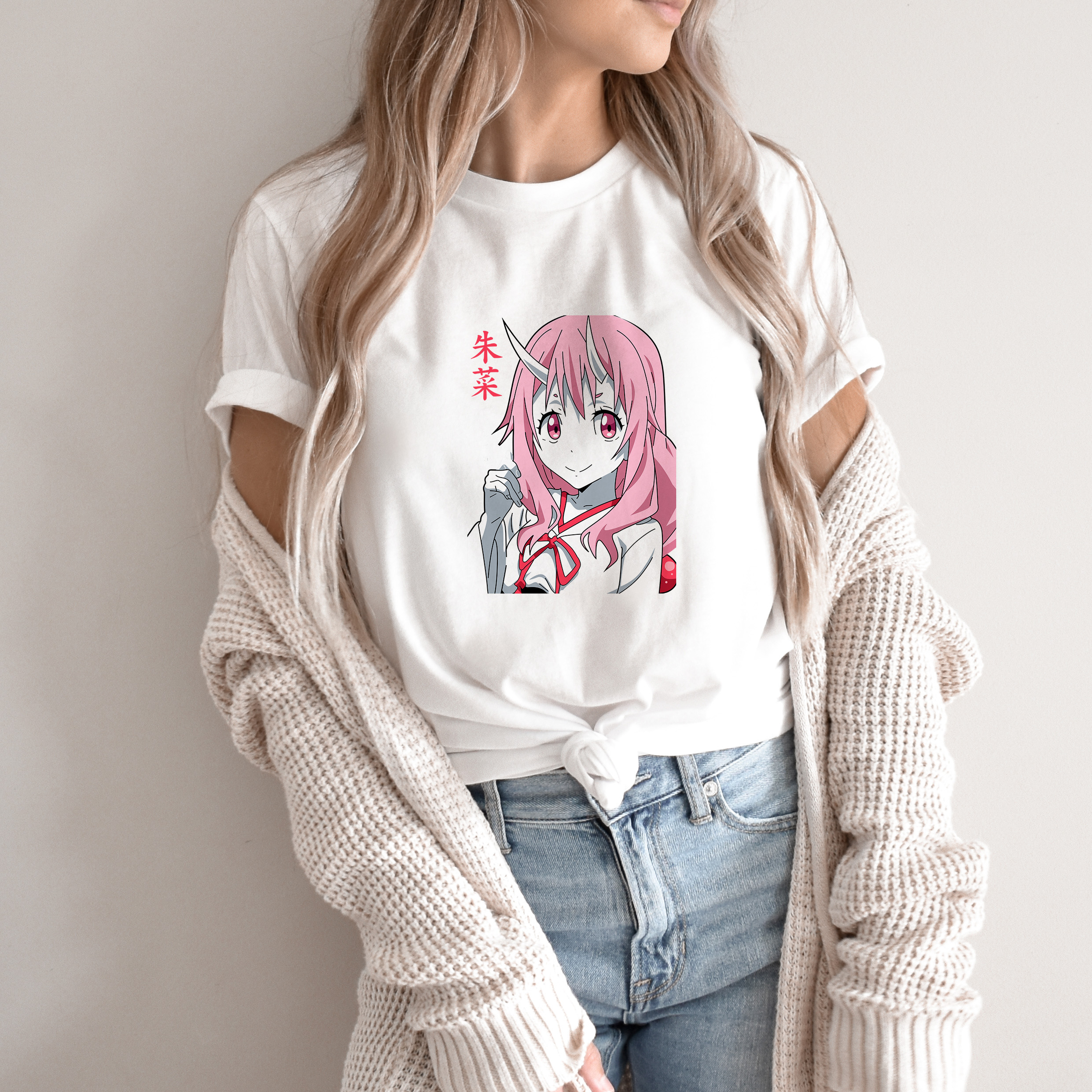 Pinkie Αnime  -  Organic Vegan T-Shirt Unisex