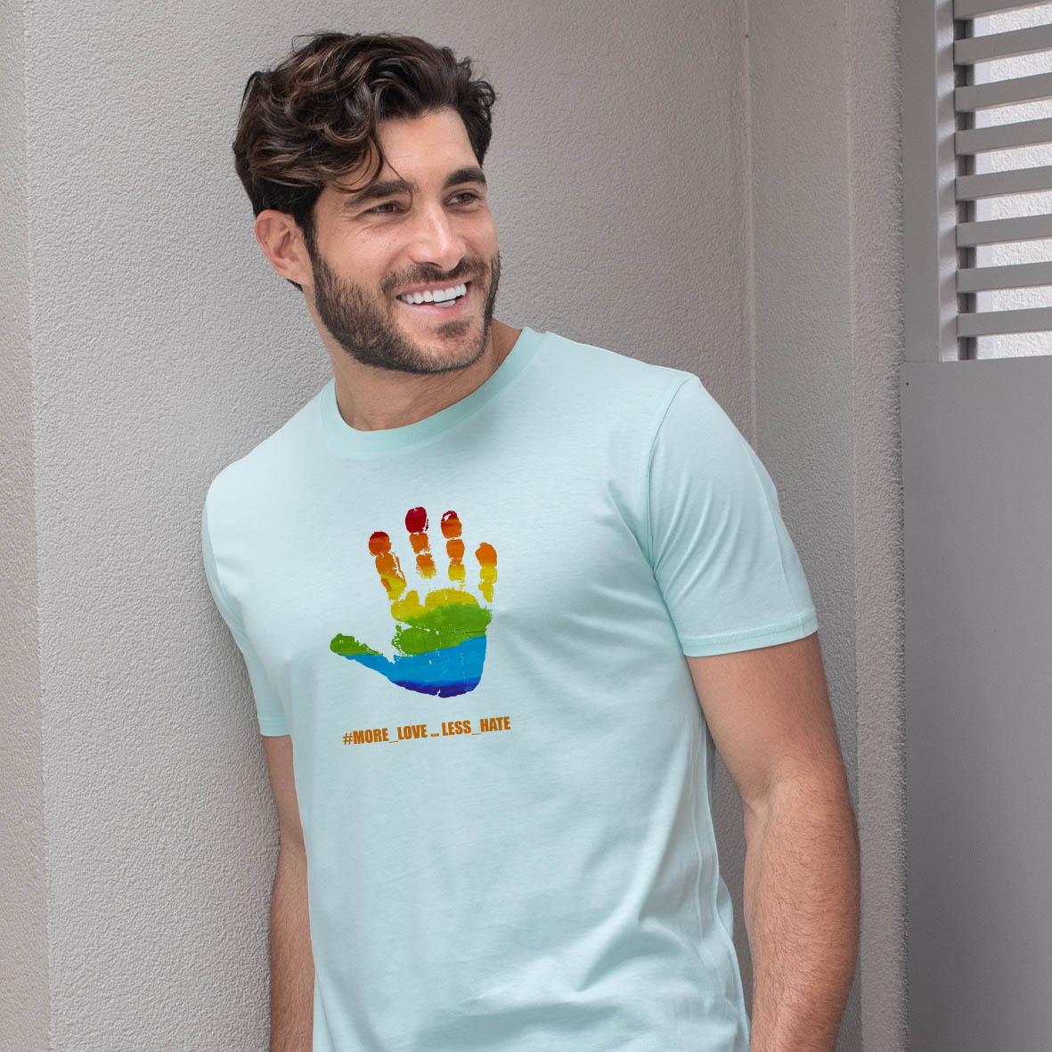 Less Hate -  Organic Vegan T-Shirt Unisex