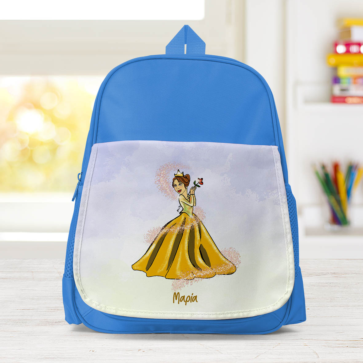 Πεντάμορφη - Σχολική Τσάντα Μονόχρωμη