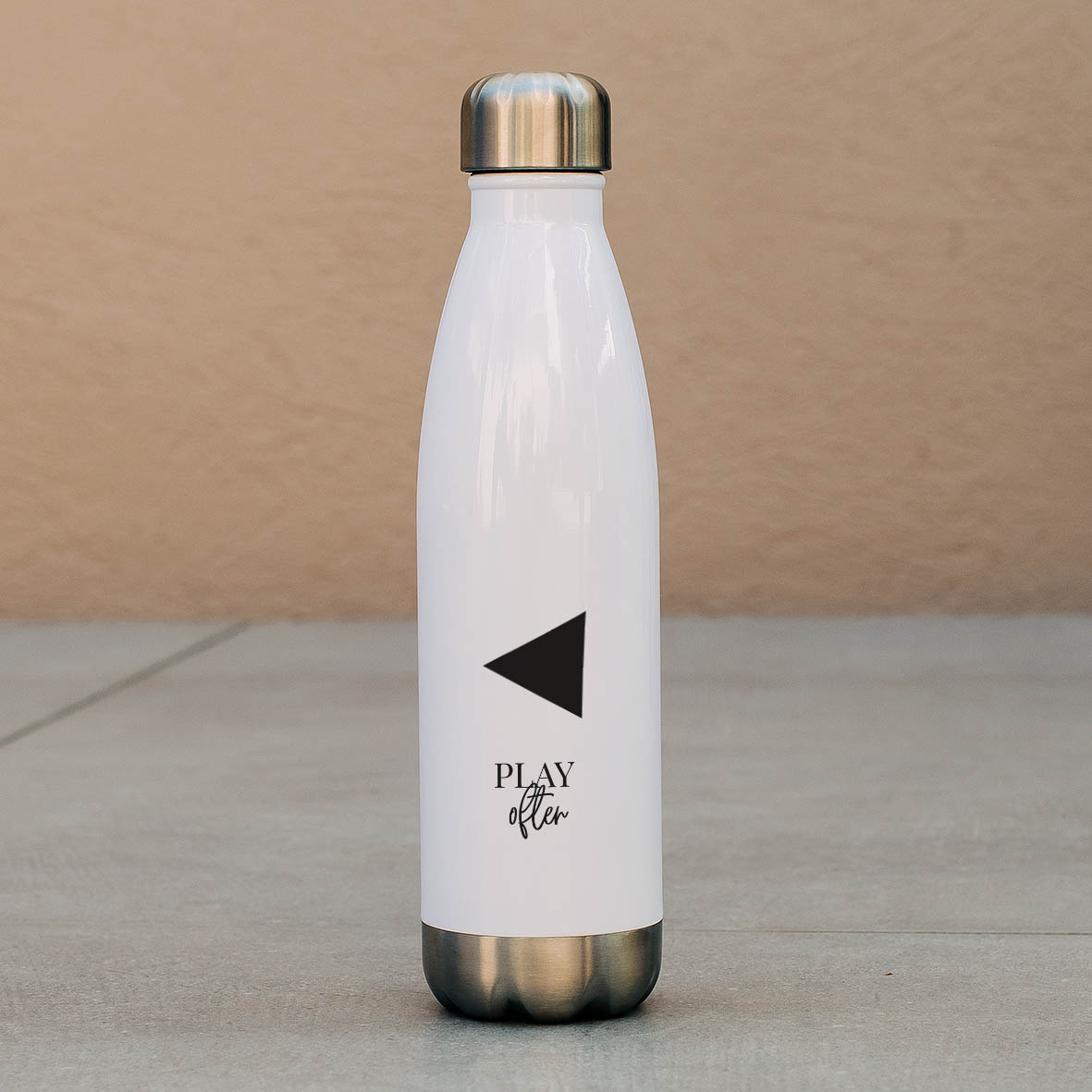 Play, Pause, Stop - Μπουκάλι Θερμός 500ml